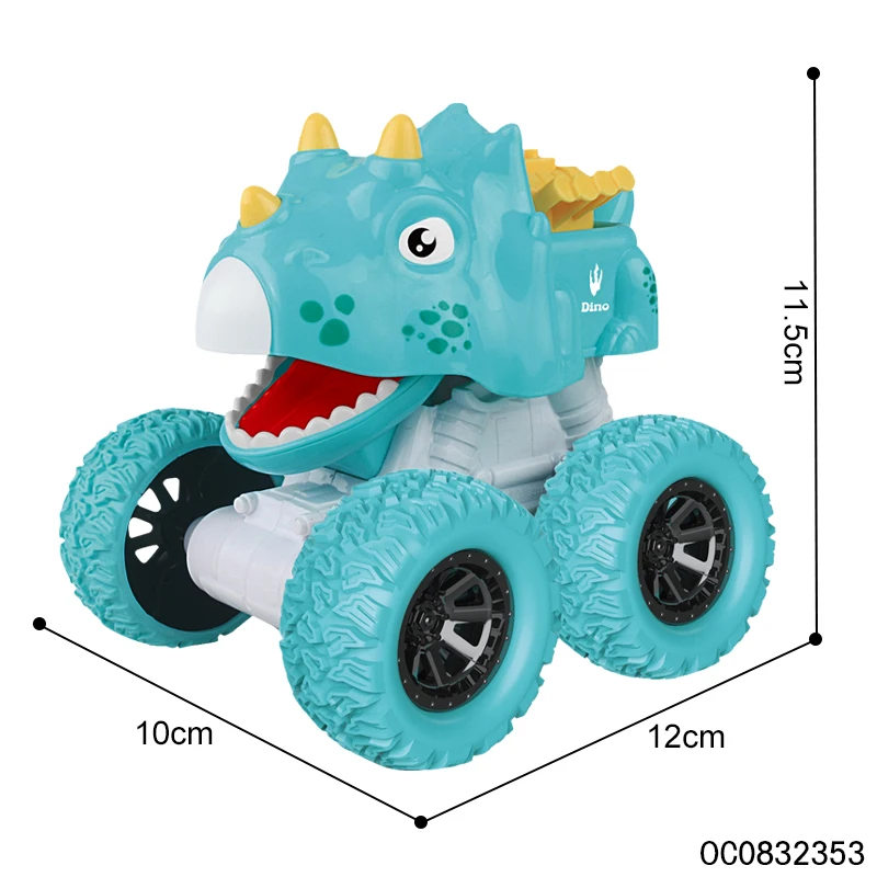 Wholesale 12 pcs friction toy car dinosaur off road vehicle 4x4 for kids