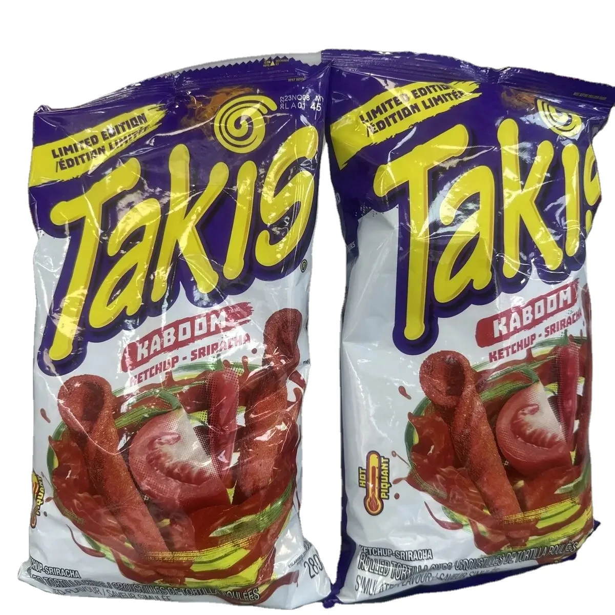 Takis Hot Chili Pepper And Lime Tortilla Chips Individual Packaged