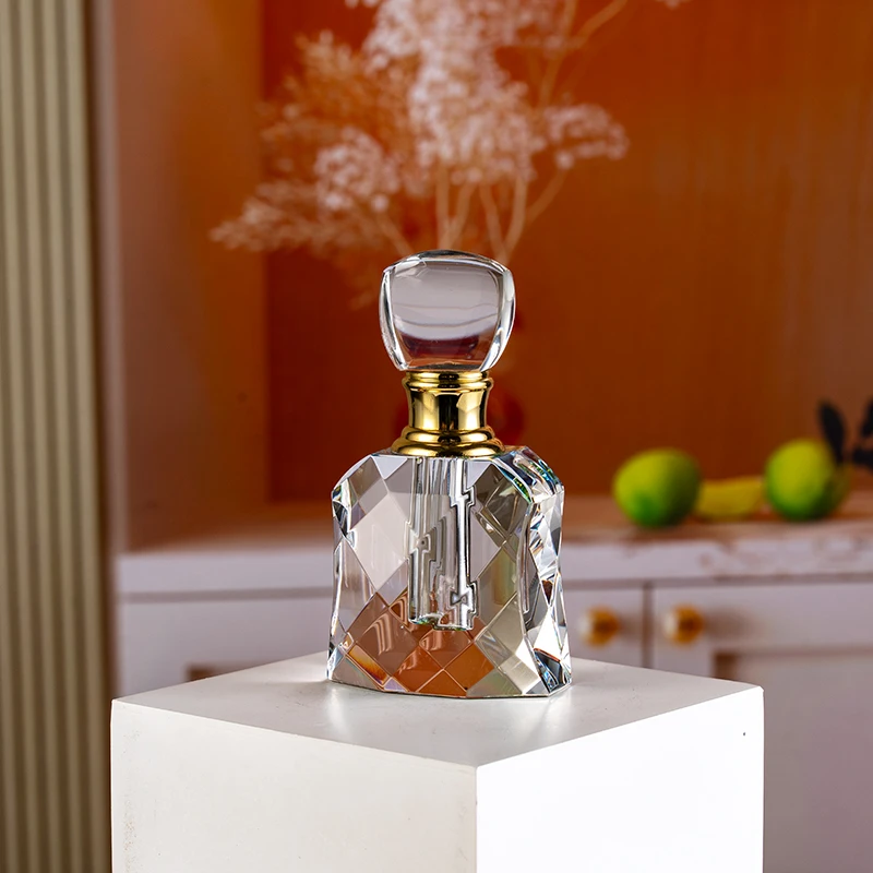 product hot sale customizable replacement 3ml glass empty bottle simple fashion crystal perfume bottle-12