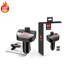 Car Card Hot Selling GXYKIT New G15 Bluetooth Car Charger Wireless Fm Modulator Transmitter Car USB/TF Card Mp3 Player