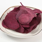 Chips Potato Hot Sale OEM Snacks Chips Fruit Vegetable Snacks Purple Sweet Potato Chips Healthy Snacks