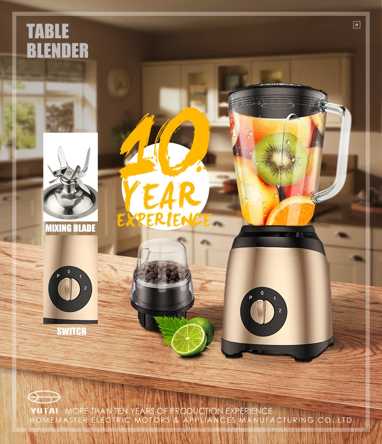 Mélangeur plus lisse commercial de puissance élevée de 1,5 L 500 W de vente chaude