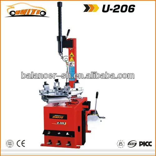 Unite U 206 Motorcycle Tire Changer Machine 6 23 External Clamping