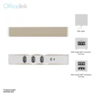 Brazil socket with USB charger for Office cable management