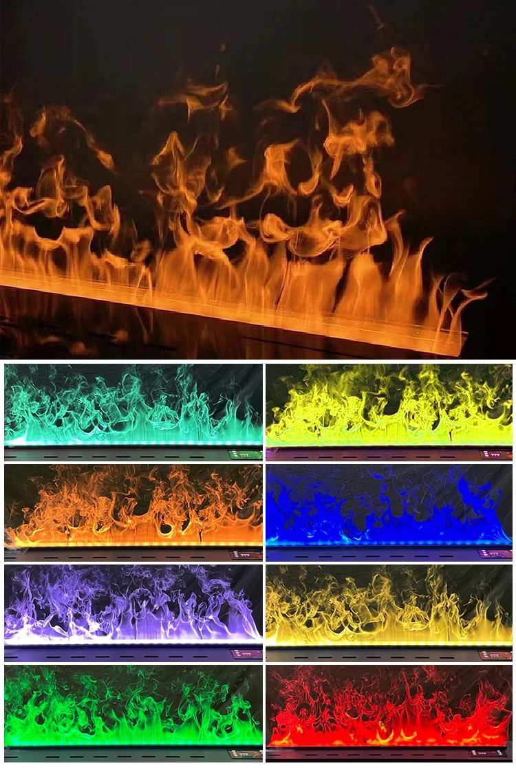 Electric Fireplace, 700MM, Steel - detail 12