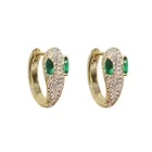 Fashion Earring 2021 The Latest Fashion Micro Pave Cz Hoop Sexy Women Ladies Animal Earring Design