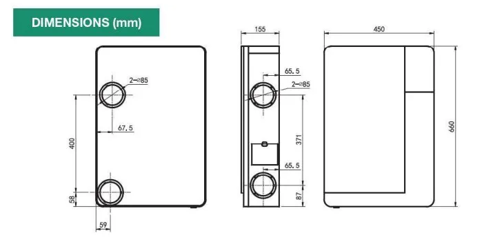 Home Hvac Systems, HOLTOP, Wall - detail 16
