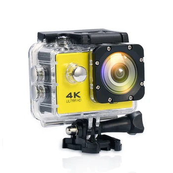 Action Camera 1080P Sports Cam Dual Screen WiFi Sport Camera Ultra HD 4K 25fps Waterproof Action Cam 170 Wide Angle