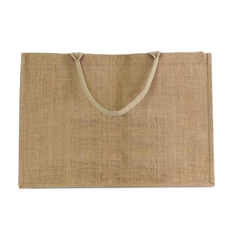 Wholesale Natural Jute Tote Bags Custom Cotton Shopping Bag and Stylish Cheap Shopping Bags