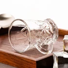 Glass Cups Classic Small Tea Mug Glassware 3oz Arabic Custom Logo Tea Cup Color Box