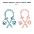 Curly Dropshipping Headband Lazy Curler Silk Curling Ribbon Curly Hair Maker Heatless Hair Curling Ribbon
