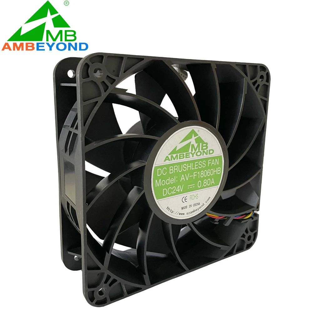 Axial Flow Fan, 18060, 180x180x60mm, 180mm, 60mm - detail 4