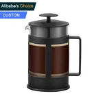 Coffee Coffee Press Personalized High Quality Cheap Glass Prensa Francesa Coffee French Press