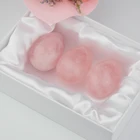 Crystal Vaginal Rose Quartz Jade Pink Quartz Crystal Stone Yoni Eggs For Women