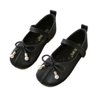Wedding Dress Party Birthday Shoes Child Girl Princess Shoes Handmade Diamond Kids Wedding Dress Shoes
