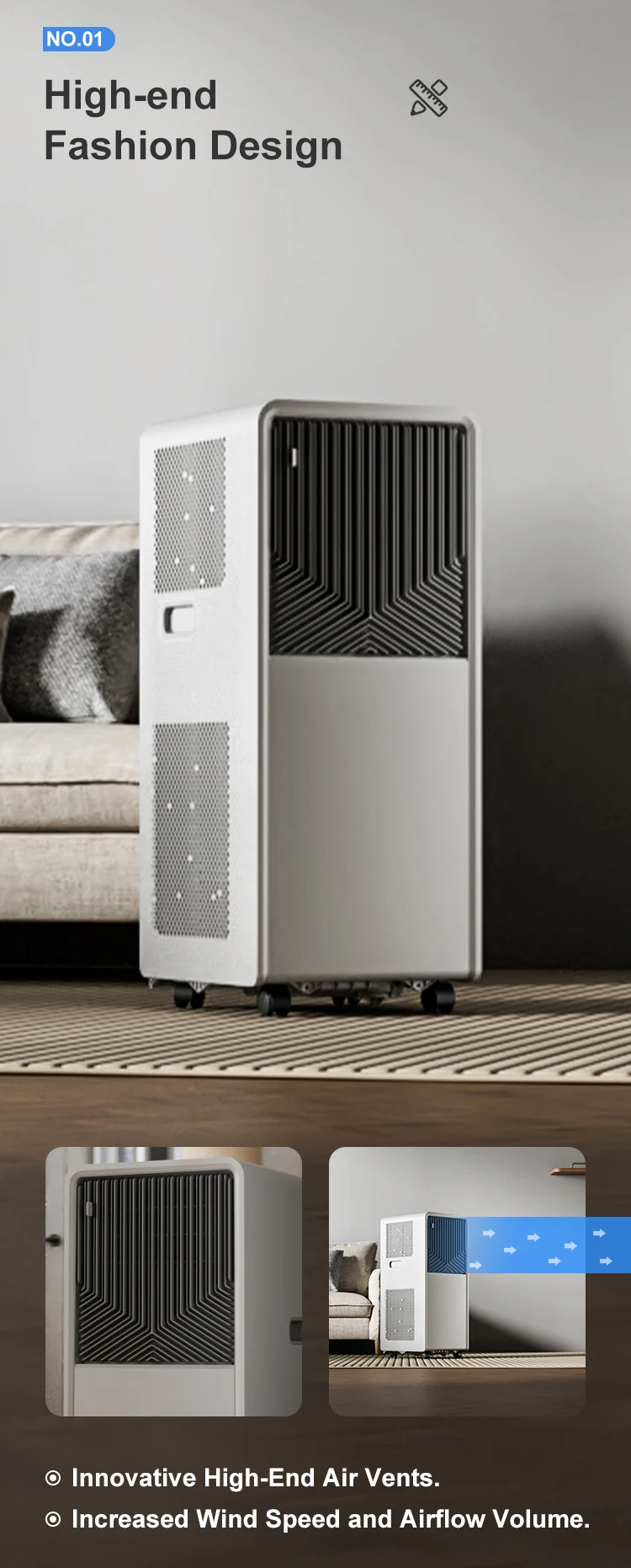 Portable Air Conditioner, 7000, R290 - detail 6