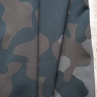 Cotton Half Recycled Polyester Cotton Camouflage Printing Fabric For Beachwear Shorts
