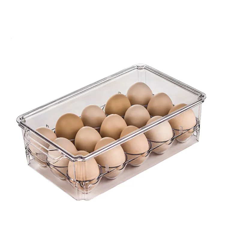 Egg Fridge Trays Egg Holder Chicken Egg Storage Container for Storage