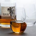 Glasses Glass Diamend Cutomized Wine Whiskey Glasses Wineglass Unique Whiskey Glass Crystal 430ML