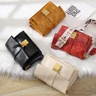 Bag Leather Spot Issued Hand-held Diagonal Bag Ladies Shoulder Messenger Bag Elegant Small Square Leather Bag