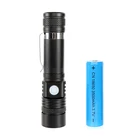 Flash Led Led Led Flashlights Customized EDC Zoom Focus Hand Torch Flash Light USB Rechargeable LED Flashlight