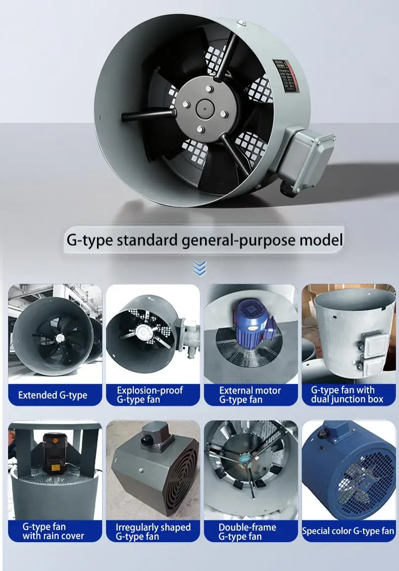 Axial Fan, 380V, 450mm - detail 18