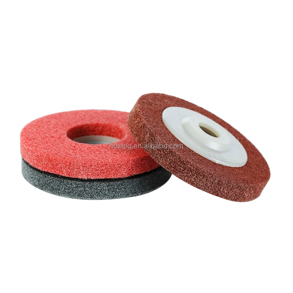 86mm 100mm 115mm 5p Nylon Fiber Polishing Wheel Sanding Buffing Disc