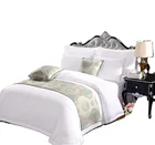 Star Sell 5 Star Hotel Bed Flag Bed Runners And Matching Pillows