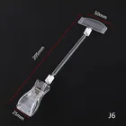 Clip Price Holder Plastic Price Holder J6 Factory POP Plastic Clip Sign Holding Clip Price Holder