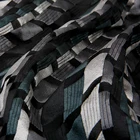 Stripe Satin Polyester Satin Fabric JBS5157N Women Multi Stripe Plaid Metallic Polyester Satin Brocade Jacquard Fabric