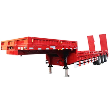 lowbed semi trailer 70 tons lowbed trailer lowbed semi trailer in guangzhou