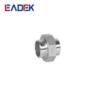 Union Pipe Connector Fittings 1 Inch Casting Pipe Fitting Stainless Steel 304 316 Welded Union Connector