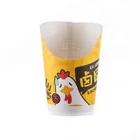 French Paper Paper 16oz Custom Printed Single Wall Kraft French Fries Paper Cup