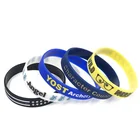 Band Personalized Ink Injected Wrist Band Rubber Bracelet Custom Logo Silicone Wristband