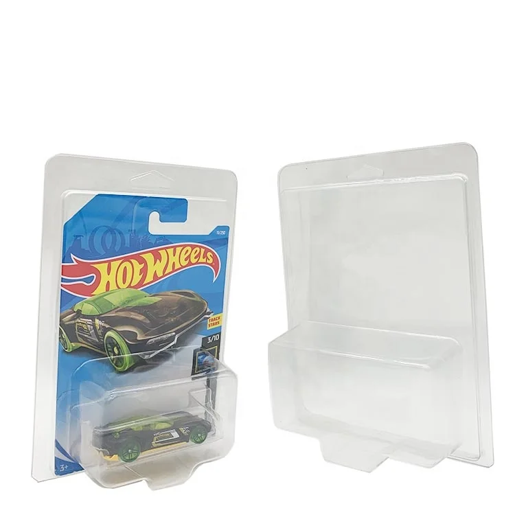 clear plastic hot wheels carrying case