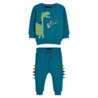 Kids Cute Animal Long Sleeve Kids Boys Winter Clothing Sets Warm 2 Pieces Knit Sweater Set