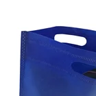 Logo Bag Non-woven Custom Logo Printed Polypropylene Die Cut TNT Non Woven Shopping Bag