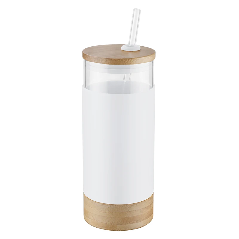 Glass tumbler water bottle with straw and lid, wide mouth smoothie cups, iced coffee cup tea silicone protective sleeve Glass tumbler water bottle with straw and lid, wide mouth smoothie cups, iced coffee cup tea silicone protective sleeve