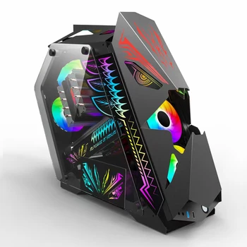 2022 new design wholesale computer case pc case gamer computer cases towers custom logo