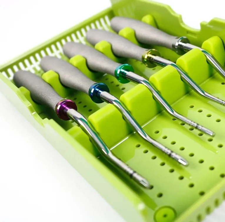 5pcs Dental Surgical Implant Dentium Xof Angled Osteotome Kit Buy