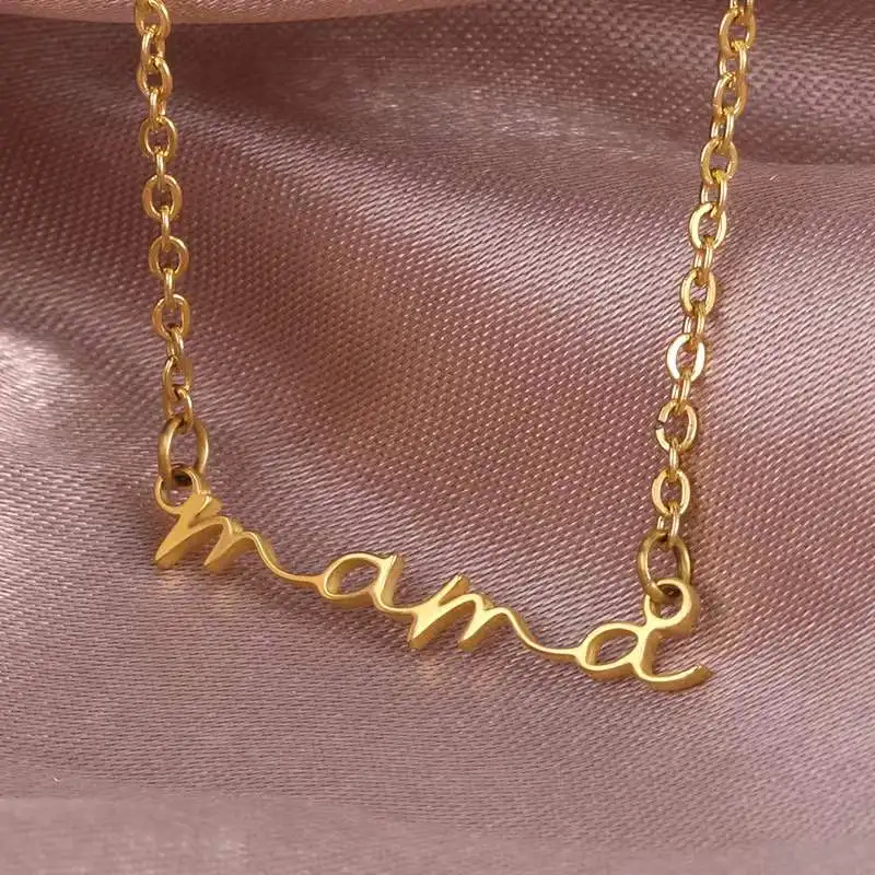 Personalized Custom Cursive Mama Letter 