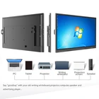 School Factory OEM School Equipment 4K UHD Large Size Smart Board Interactive Whiteboard With No Projector