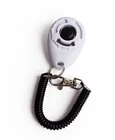 Pet Toy Custom Wholesale Oval Clicker Pet Dog Training Dog Clicker Training Ring Toy