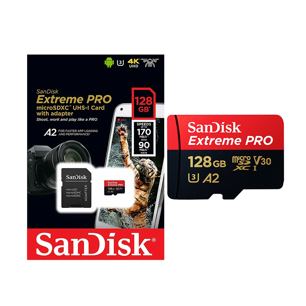 another director lavender High Speed 170mb/s Sandisk Extreme Pro Micro Sd Card 32gb 64gb 128gb 256gb  A2 U3 V30 Memory Card For Mobile Phone Camera - Buy Sandisk Tf Memory Sd  Card Class 10 U3