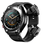 2 2022 New Function Luxury Watch Men Fitness Reloj Inteligente 2 In 1 Smart Watch With Bt Earphones