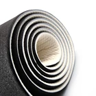 Rubber Floor Mat Sound Proof GYM Floor Treadmill Mat Fitness Center Rubber Indoor Black 198x91.5x0.6cm
