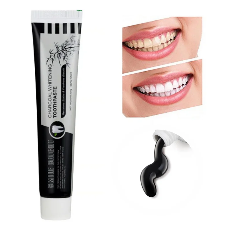 charcoal toothpaste effects