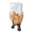 Craft Crafts Hot Products Resin Craft Decoration Animal Resin Crafts Resin Deer Teeth Cup