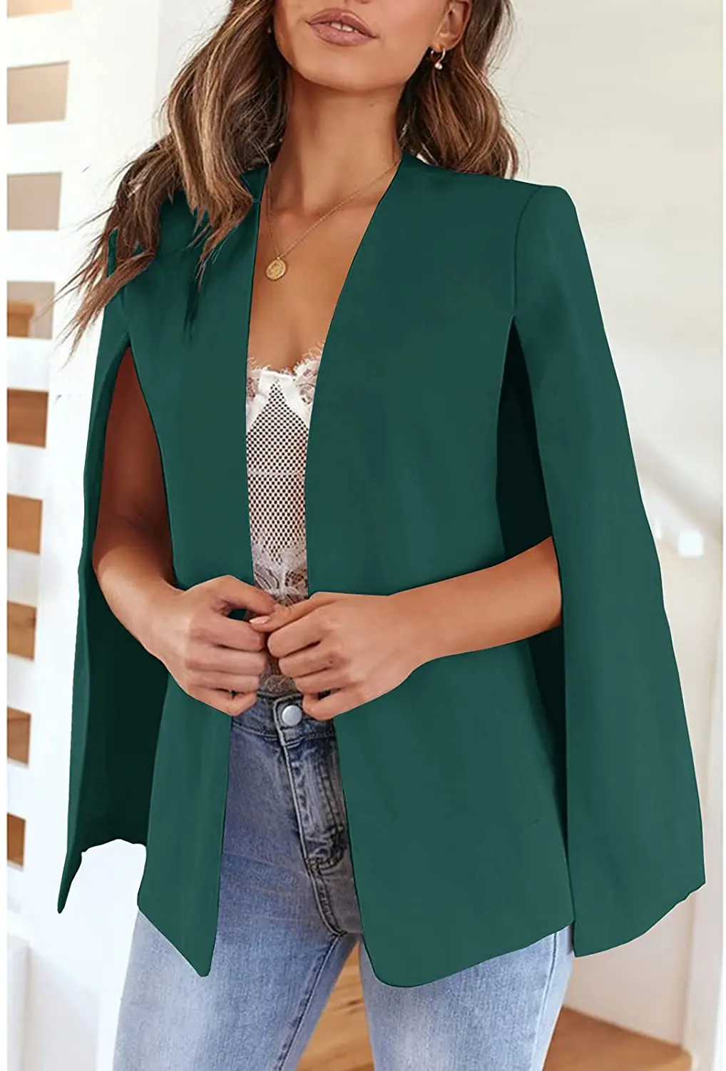 sleeveless shawl