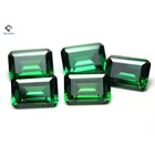 Zircon Zircon China Supplier Wholesale Green Rectangular Refined Zircon With Decoration For Jewelry Making